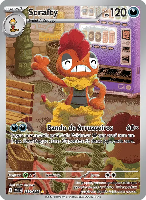 Scrafty 139/86 Fogo Branco