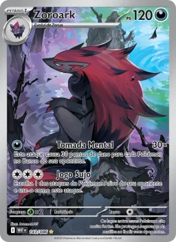 Zoroark 143 Fogo Branco