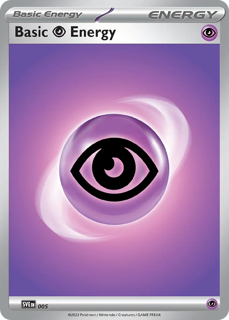 Energia Psíquica 005/24 Escarlate e Violeta Energia