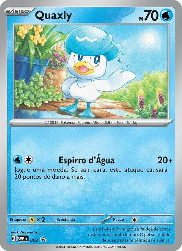 Quaxly 003/225 SVP Black Star Promos