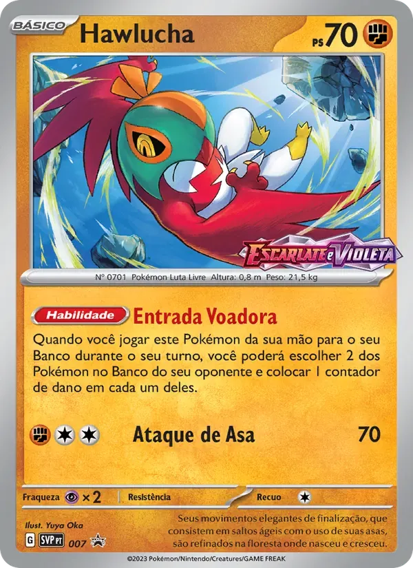 Hawlucha 007/225 SVP Black Star Promos