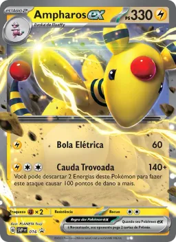 Ampharos ex 016 SVP Black Star Promos