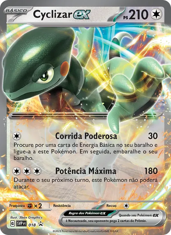 Cyclizar ex 018/225 SVP Black Star Promos
