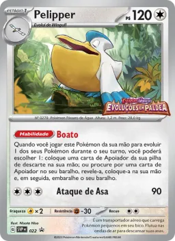 Pelipper 022 SVP Black Star Promos