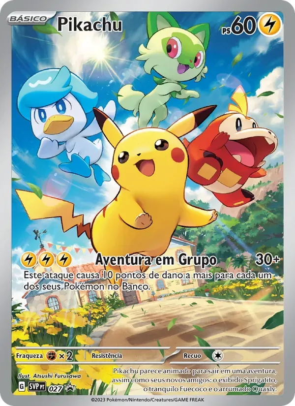 Pikachu 027/225 SVP Black Star Promos