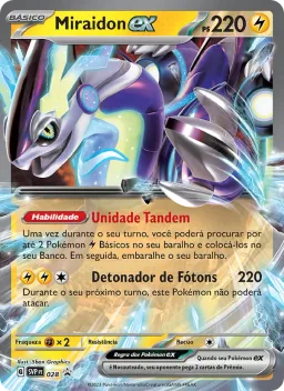 Miraidon ex 028 SVP Black Star Promos