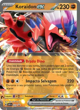 Koraidon ex 029 SVP Black Star Promos