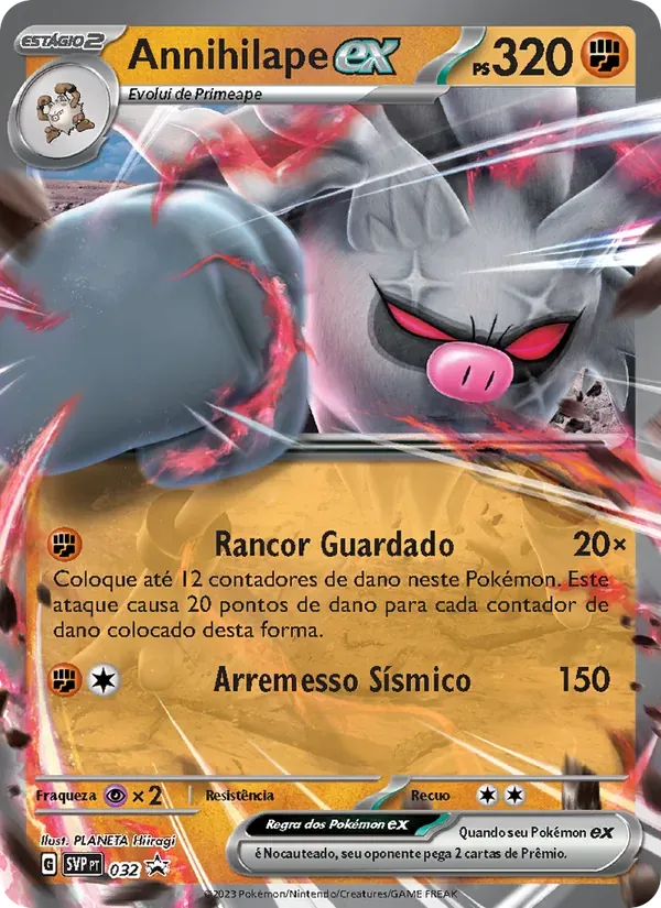 Annihilape ex 032/225 SVP Black Star Promos