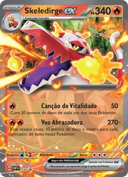 Skeledirge ex 034 SVP Black Star Promos