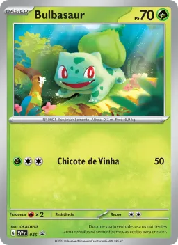Bulbasaur 046 SVP Black Star Promos