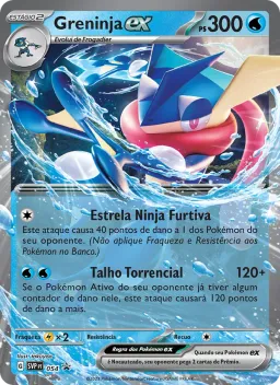 Greninja ex 054 SVP Black Star Promos