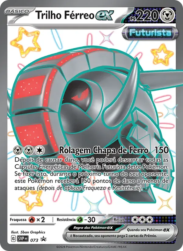 Trilho Férreo ex 073/225 SVP Black Star Promos