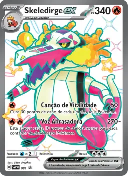 Skeledirge ex 081 SVP Black Star Promos