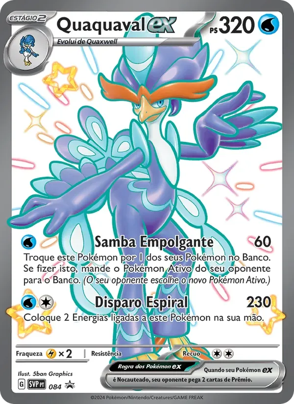 Quaquaval ex 084/225 SVP Black Star Promos