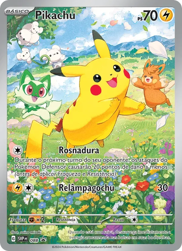 Pikachu 088/225 SVP Black Star Promos