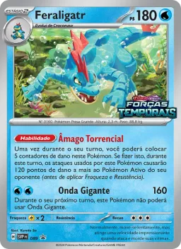 Feraligatr 089 SVP Black Star Promos