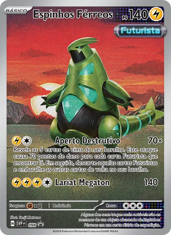 Espinhos Férreos 098/225 SVP Black Star Promos