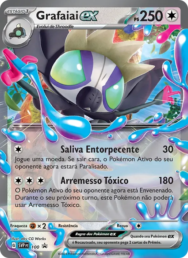 Grafaiai ex 100/225 SVP Black Star Promos