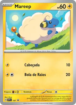 Mareep 107 SVP Black Star Promos