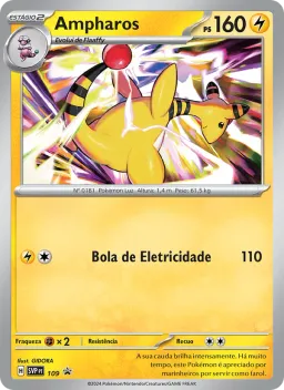 Ampharos 109 SVP Black Star Promos