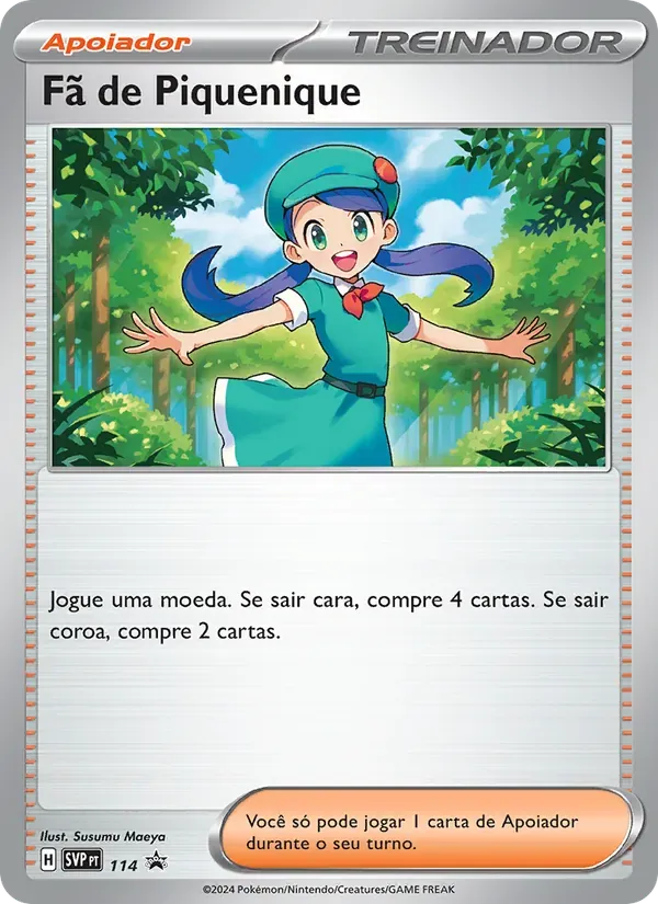 Fã de Piquenique 114/225 SVP Black Star Promos