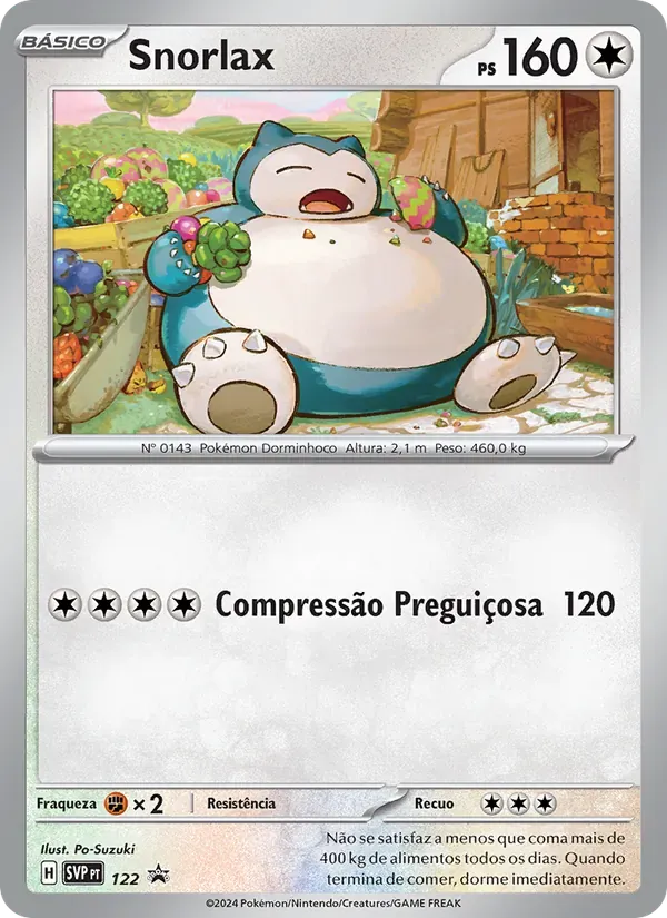 Snorlax 122/225 SVP Black Star Promos