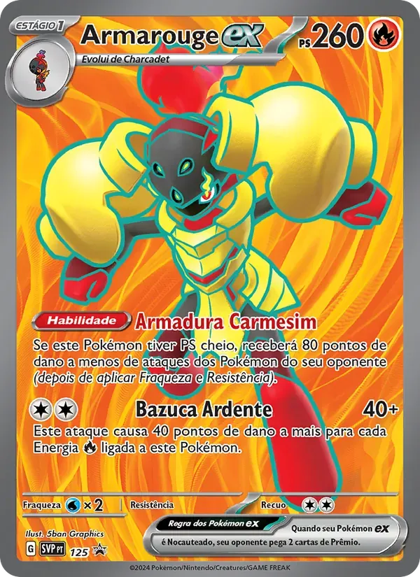 Armarouge ex 125/225 SVP Black Star Promos