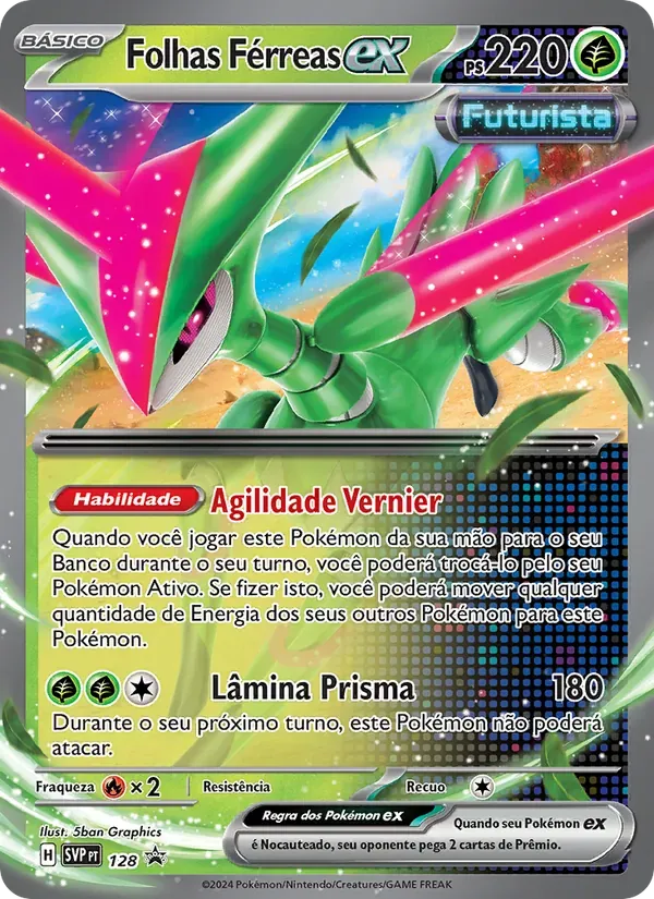Folhas Férreas ex 128/225 SVP Black Star Promos