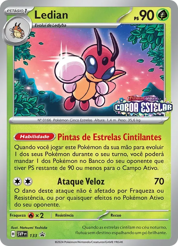 Ledian 133/225 SVP Black Star Promos