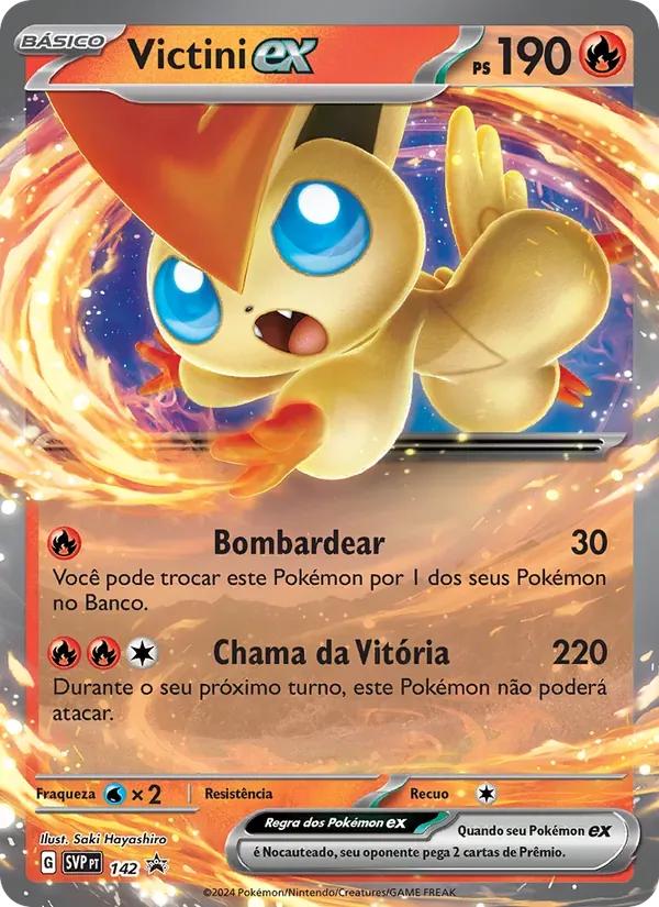 Victini ex 142/225 SVP Black Star Promos