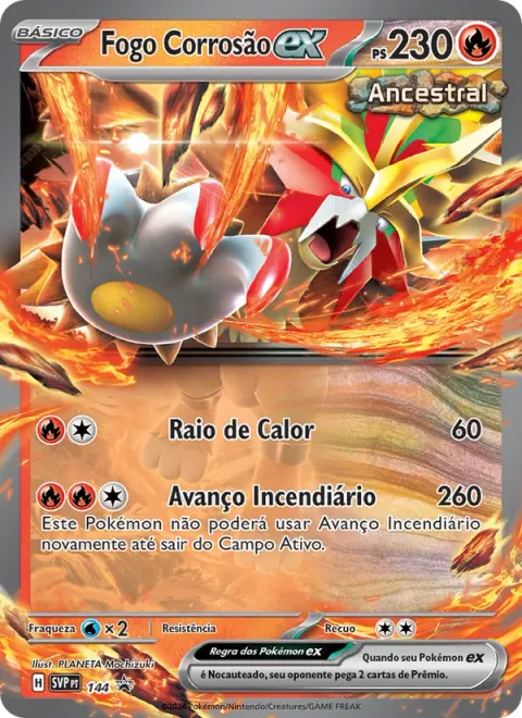 Fogo Corrosão ex 144/225