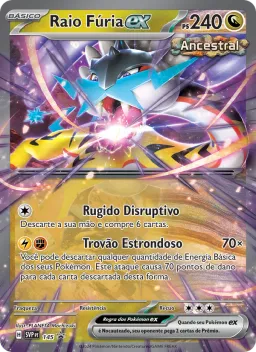 Raio Fúria ex 145 SVP Black Star Promos
