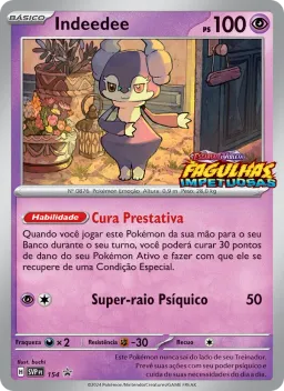 Indeedee 154 SVP Black Star Promos