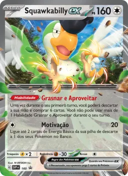 Squawkabilly ex 160 SVP Black Star Promos