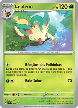 Leafeon 170 SVP Black Star Promos
