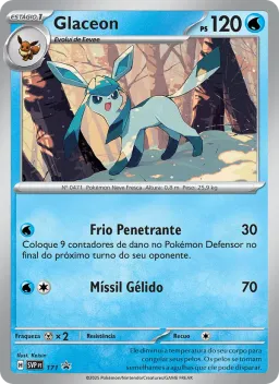 Glaceon 171 SVP Black Star Promos