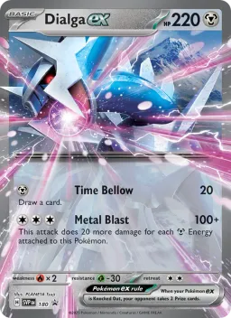 Dialga ex 180 SVP Black Star Promos