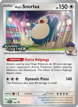 Snorlax do Lupo 184 SVP Black Star Promos
