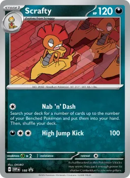 Scrafty 188 SVP Black Star Promos