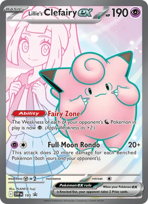 Clefairy ex da Lílian 195/225