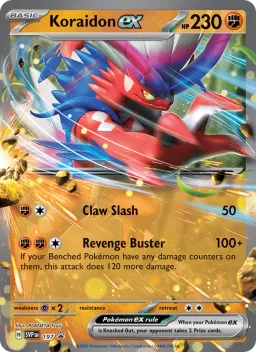 Koraidon ex 197 SVP Black Star Promos