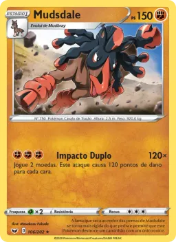 Mudsdale 106 Espada e Escudo