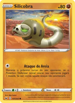 Silicobra 107 Espada e Escudo