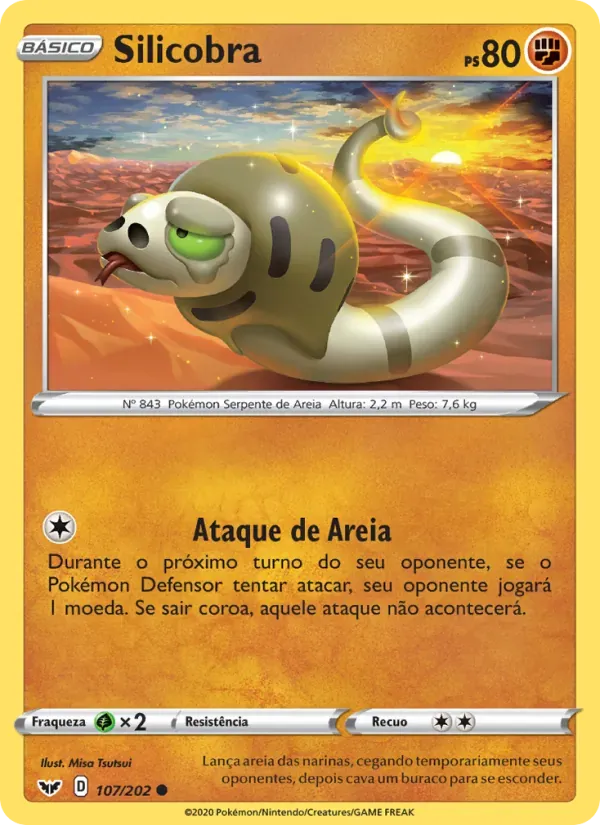 Silicobra 107/202 Espada e Escudo