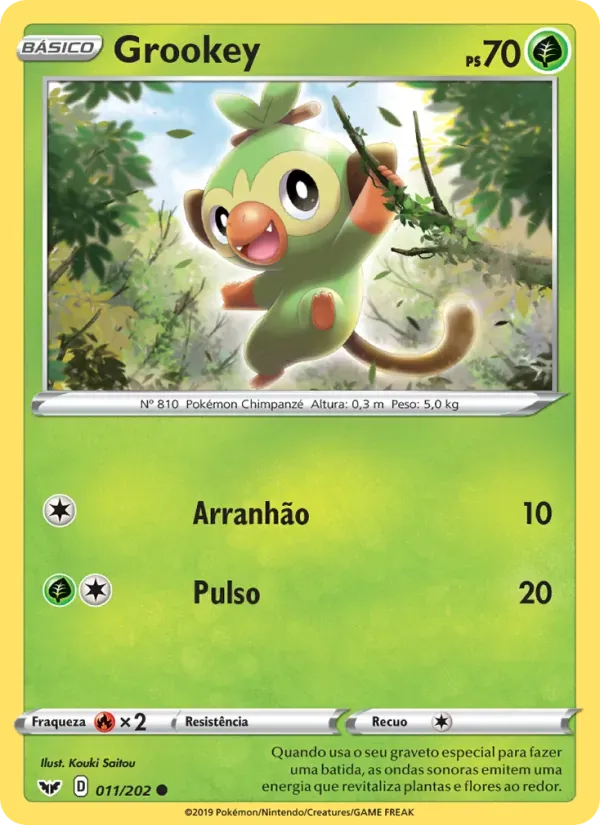 Grookey 11/202 Espada e Escudo