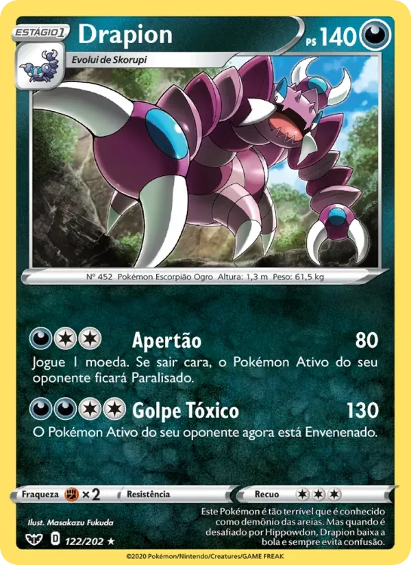 Drapion 122/202 Espada e Escudo