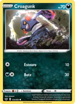 Croagunk 123 Espada e Escudo