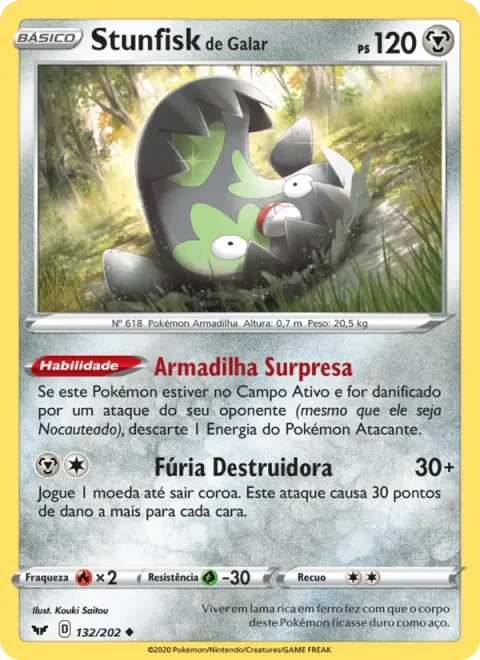 Stunfisk de Galar 132/202