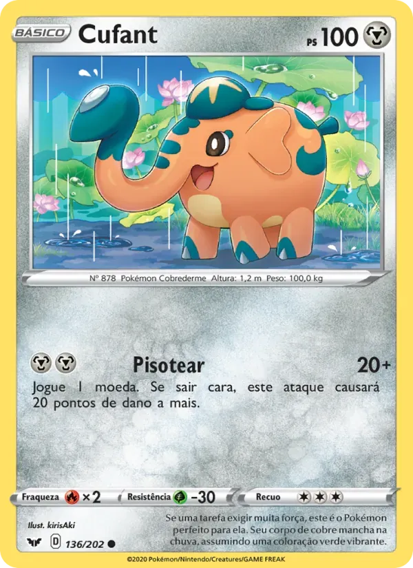 Cufant 136/202 Espada e Escudo