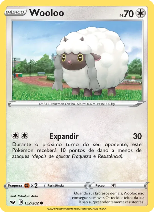 Wooloo 152/202 Espada e Escudo